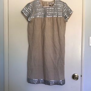 Diabless Linen Sequin Dress- S1